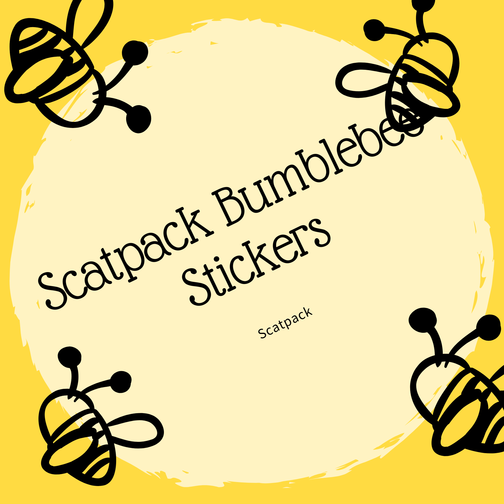 scatpack bumblebee stckers