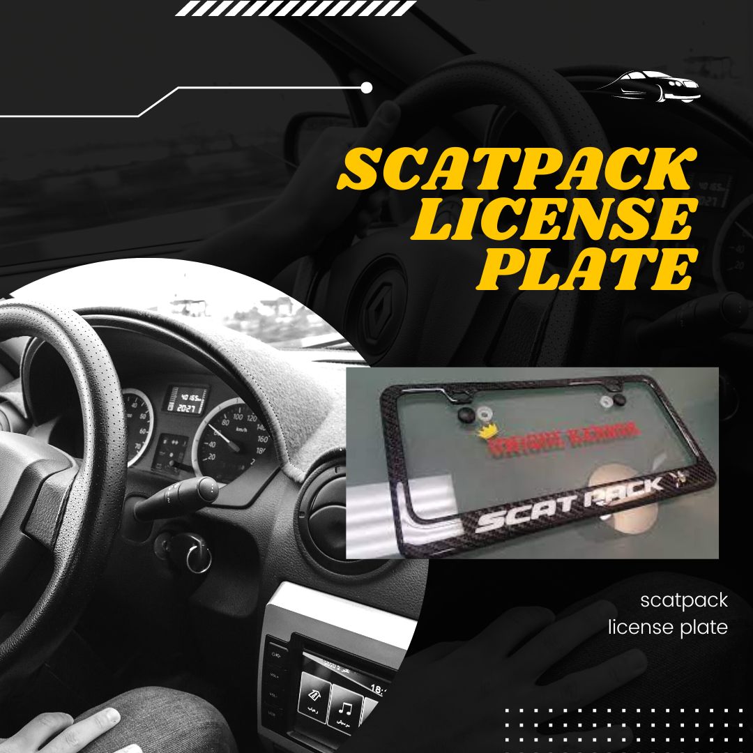 scatpack license plate